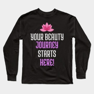 Beauty bloggers help with the journey Long Sleeve T-Shirt